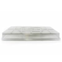 Plant Tray Clear Plastic Humidity Domes: Pack of 10 - Fits 10 Inch x 20 Inch Garden Germination Trays - Greenhouse Grow Covers