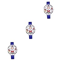 BESTOYARD 3pcs Kid Watches Womens Gift Girl Gift Ladies Watch Women Watches Girls' Watches Kids Watches Girls Watch Christmas Gifts Girls Gifts Fashion Women Watch Cartoon Miss