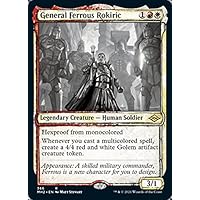 Magic: the Gathering - General Ferrous Rokiric (366) - Showcase (Sketch Art) - Modern Horizons 2
