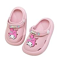 Cartoon Toddler Kids Boys Girls Cute Garden Clogs Water Sandals Slip On Shoes Slipper Slides Lightweight Outdoor Summer