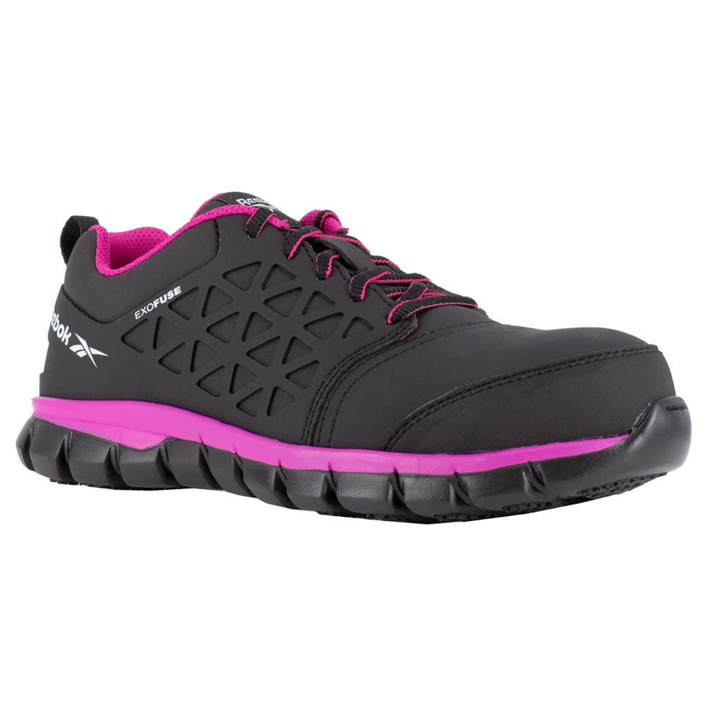 Reebok Women's Sublite Cushion Safety Toe Athletic Work Shoe Industrial & Construction