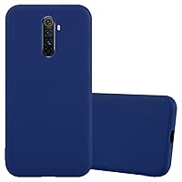 Case Compatible with Realme X2 PRO/Oppo Reno Ace in Candy Dark Blue - Protective Cover Made of Flexible TPU Silicone
