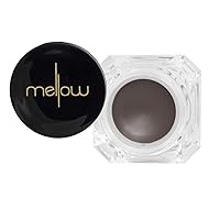 Mellow Cosmetics Eyebrow Pomade - Waterproof Dipbrow Pomade - Cruelty-free, 100% Vegan, & Paraben-free Pomade for Eyebrows - Long Lasting Eyebrow Makeup - Chocolate
