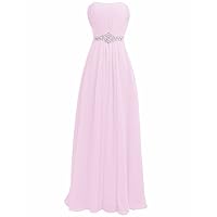 H.S.D Bridesmaid Dresses Long Prom Evening Dress Chiffon Bridal Wedding Dress Empire Maternity Dress Crystal
