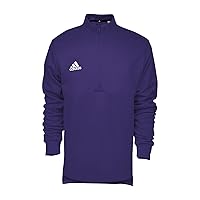 adidas Team Issue 1/4 Zip Sweatshirt Men's, Purple, Size 2XL