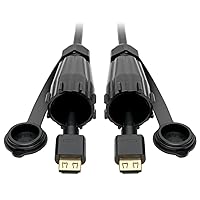 Tripp Lite High-Speed HDMI Cable with Protected IP67 Connectors (M/Industrial HDMI, Ethernet, 4K, 12 ft. (P569-012-IND2)