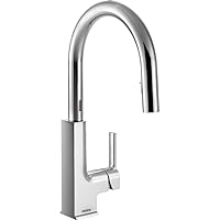 Moen S72308EC STo Motionsense Two-Sensor Touchless One-Handle Pulldown Kitchen Faucet Featuring Reflex, Chrome