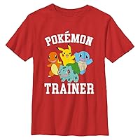 Fifth Sun Pokemon Trainer 1 Boys Short Sleeve Tee Shirt