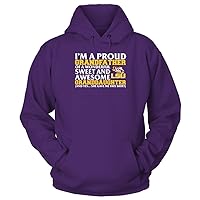 FanPrint LSU Tigers - I'm A Proud Grandfather of an Awesome Granddaughter T-Shirt