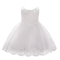 Dressy Daisy Baby Girls' Wedding Flower Girl Dresses Christmas Party Fancy Ball Gown for Special Occasion 6-24 Months