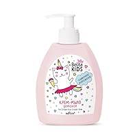 & Vitex Ice Cream Flavored Liquid Cream-Soap for Kids 3-7 years old with Milk Extract, 300 ml