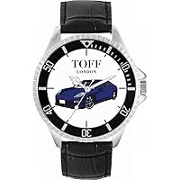 Mens Watch Gift for Fans of Blue Car 42mm