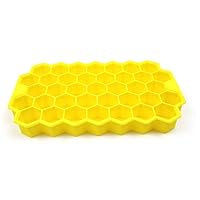 Ice Lolly Mould Cube Mold Creative DIY Honeycomb Shape Ice Cube Ray Mold Ice Cream Party Cold Drink Bar Cold Drink Tools Q/Yellow/S