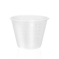 Medicine Cups – 5000 Medicine Measuring Cups, Graduated, 1oz Disposable Plastic Medicine Cups, Ideal for Doctor's Offices, School Nurse's, Hospitals, at Home and More