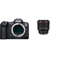 Canon EOS R5 Full-Frame Mirrorless Camera - 8K Video, 45 Megapixel Full-Frame CMOS Sensor, DIGIC X Image Processor, Up to 12 fps Mechanical Shutter (Body Only) with Rf 85mm F1.2 L USM Ds