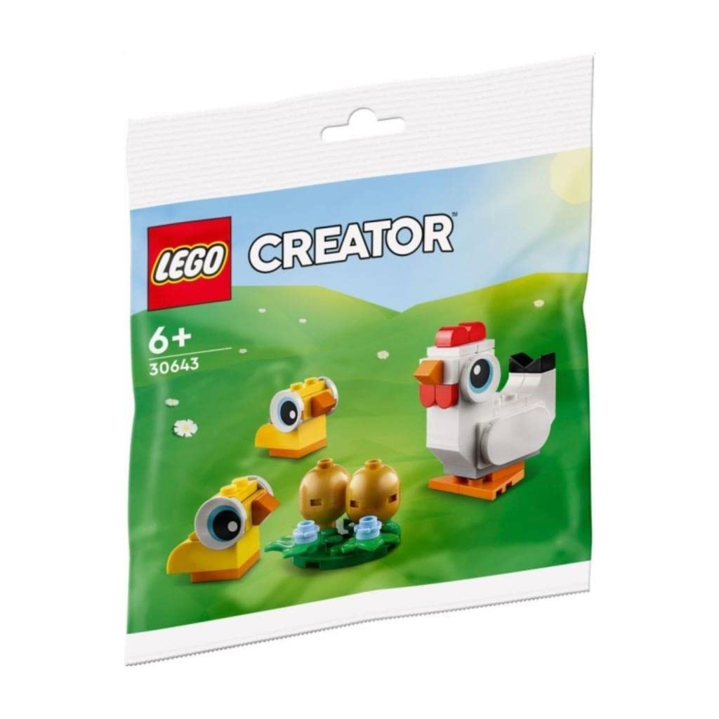 Lego Creator Easter Chickens 30643 Polybag, Multicolor