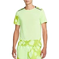 Nike Dri-FIT Rise 365 Men's Short-Sleeve Running Top, Ghost Green, S Regular US