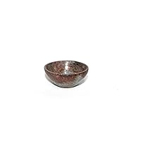 Jet Natural Authnetic Ruby Kyanite Bowl 2