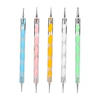 COMIART Ball Styluses Dotting Tool Set for Embossing Pattern Clay Sculpting,Nail Art