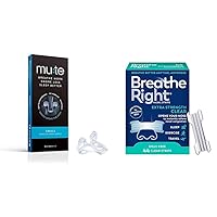 Mute Nasal Dilator for Snore Reduction-Anti-Snoring Aid Solution-Improve Airflow & Nasal Congestion Relief Caused by Colds & Allergies | 44 Count