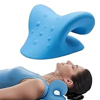 Neck Stretcher, Neck Cloud Pain Relief -Cervical Traction Device Posture Corrector,Neck Hump Pillow Corrector Traction for Spine and Neck Pain Alignment