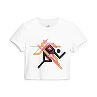 PUMA Women's Olympic Village Wear Tee