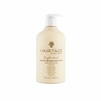Hairitage Biotin Shampoo with Jamaican Black Castor Oil - Thickening + Volumizing - Sulfate Free + Color Safe + Vegan - Hydrating Repair Shampoo for Thinning Hair 13 Fl Oz