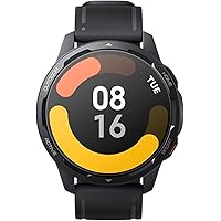 GABLOK Smartwatches Active Smartwatch GPS 470mAh 1.43 Display Bluetooth Electronics (Color : Black1, Size : 1)