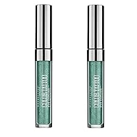 MAYBELLINE Pack of 2 New York Color Tattoo Eye Chrome Eyeshadow, Electric Emerald 550
