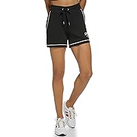 Tommy Hilfiger Women's Rib Waistband Drawcord Printed Graphic Short