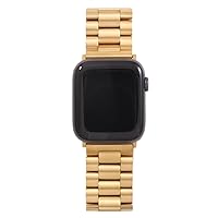for Apple Watch Band Series 7/SE/6/5/4/3/2/1 Strap 38mm 40mm 42mm 44mm Metal Stainless Steel Watchband Bracelet Strap (Color : 7JS, Size : 42MM 44MM)