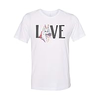 Dog Lover Shirt/Love German Shepard/Pet Lovers Apparel/Unisex Adult Tee/Dogs Clothing