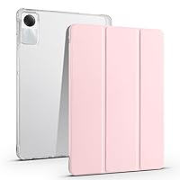 for Huawei Honor V8 Pro 12.1 inch Smart Case Cover, Flip PU Leather Smart Auto Sleep/Wake Function for Huawei Honor V8 Pro 12.1 inch Full Protective Transparent Back Stand Case[Pen Holder](Pink)