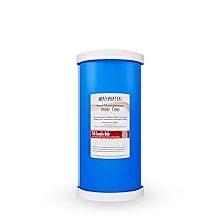 Max Water Whole House Iron Manganese Replacement Filter, for Whole House Systems 10