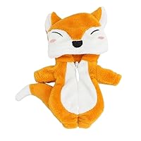 Cute Animal Pajamas Doll Clothes for OB11,Molly, Gsc,1/12 BJD Doll Accessories Toys Dolls Clothing (Fox)