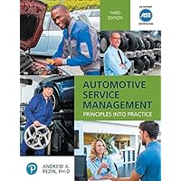 Automotive Service Management (Pearson Automotive Series) Automotive Service Management (Pearson Automotive Series) eTextbook Hardcover