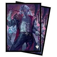Magic: The Gathering - Innistrad Crimson Vow 100ct Sleeves V4 Featuring Runo Stromkirk - Protect Your Cards with ChromaFusion Technology and Always Be Ready for Battle
