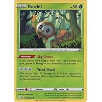 The Pokemon Company Single Card ROWLET 006/072 SHINING FATES, Multicolored