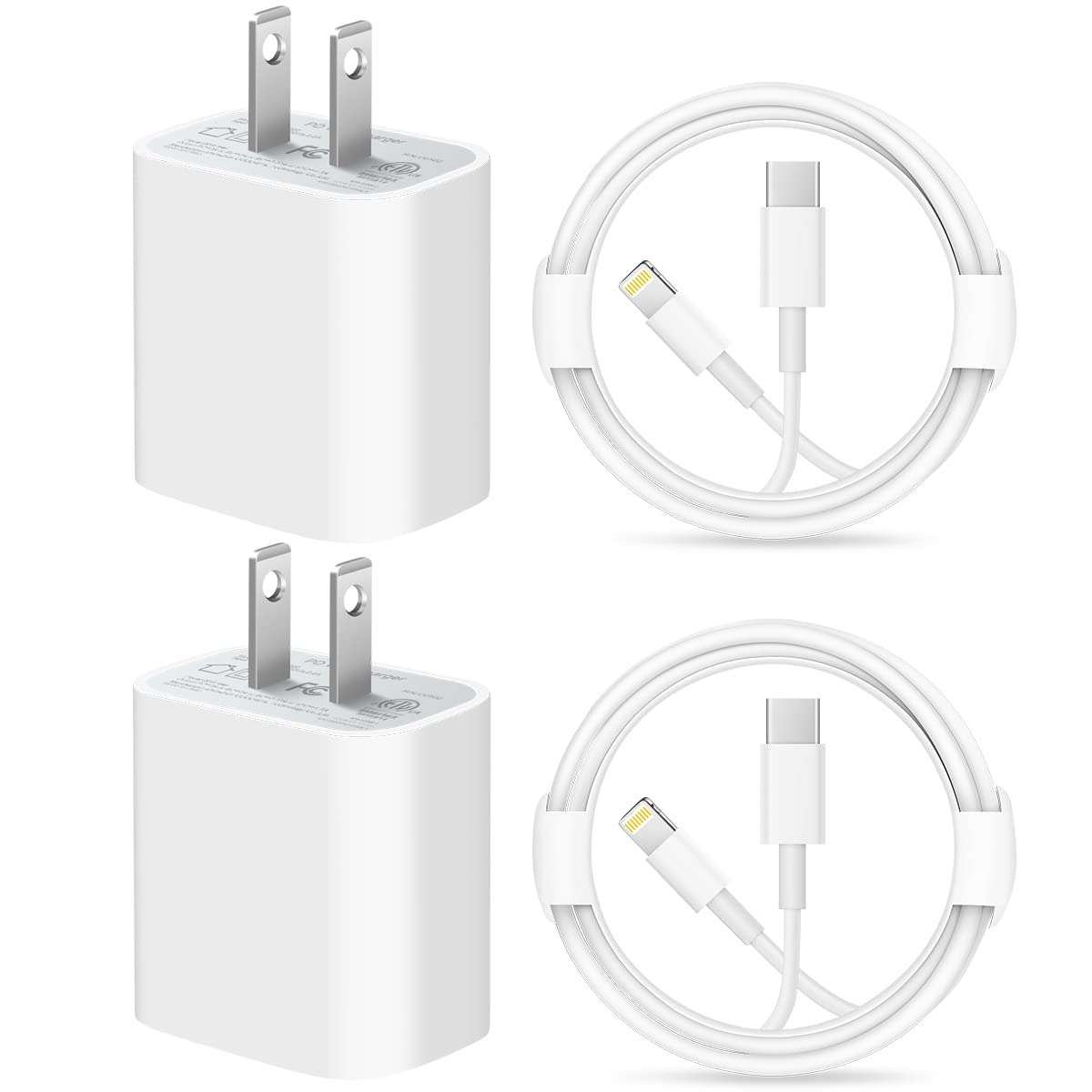 Mua iPhone 14 13 12 11 Super Fast Charger [Apple MFi Certified] Lightning  Cable 20W PD USB C Wall Charger 2-Pack 6FT Fasting Charging Block  Compatible with iPhone 14/14 Pro Max/13/13Pro/12/12 Pro/11,iPad