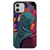 Girl Face iPhone 12 Case - Phone Items - Unique Gifts Multicolor
