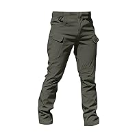 Cargo Pants Men Baggy Sweatpants Mens Tactical Pants Stretch Camo Pant Pocket Hiking Workout Athletic Pants Outdoor