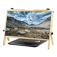 Magnifying Glasses,Laptop Screen Magnifier Desktop Screen Magnifying Glass, 22'' Convenient Folding Projection Display, Compatible with Laptops,S, Mobile Phones/Natural