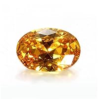 Topaz Loose Synthetic Gemstone Synthetic Diamond Craft 0.4 x 0.6 inches (10 x 14 mm), 1 Piece
