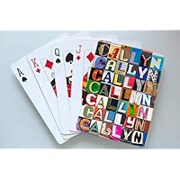 CALLYN Personalized Playing Cards Using Sign Letters