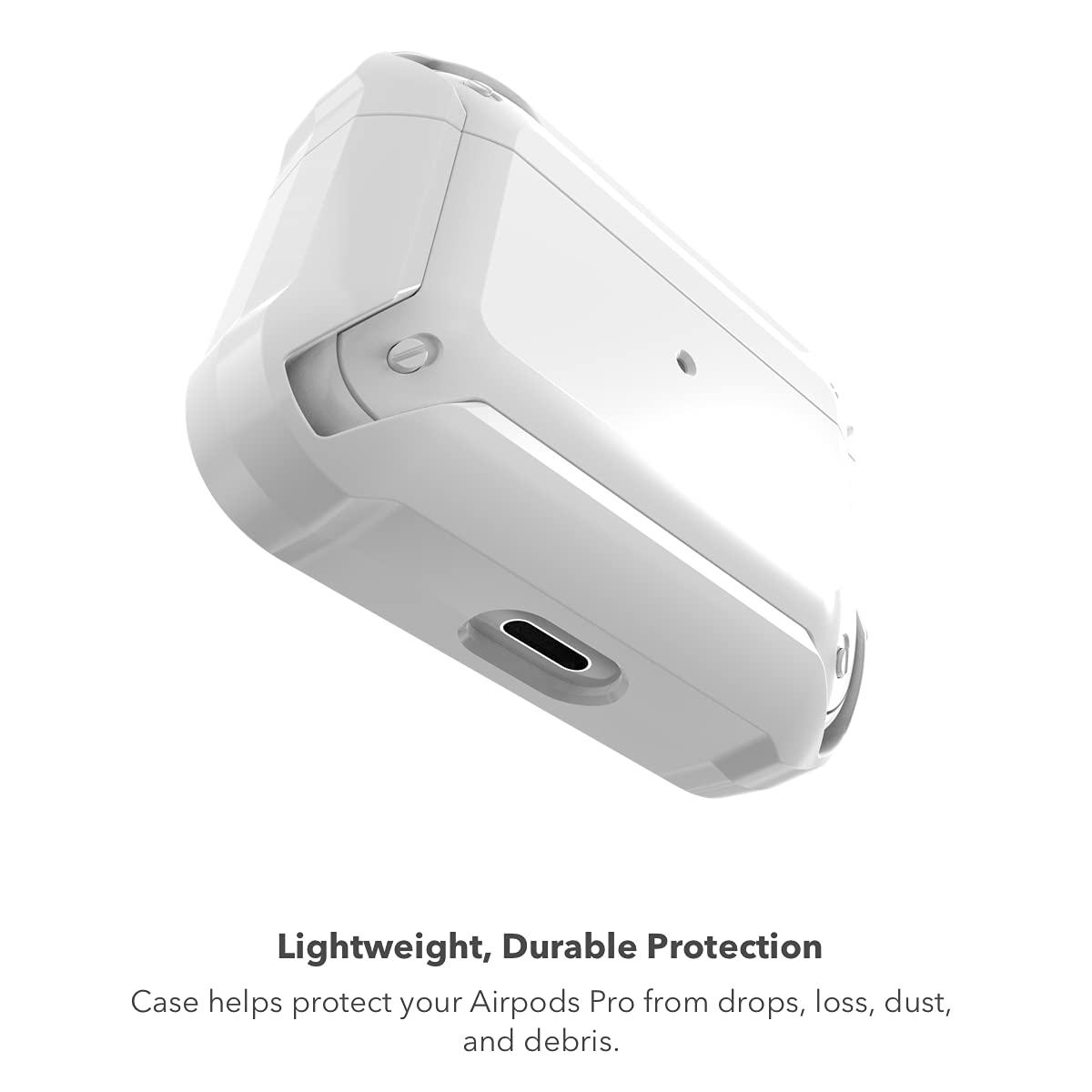 max Protection by ZAGG Earbud Case - Made for Apple AirPod Pro - White