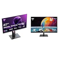 KTC [27-inch Gaming Monitor 240Hz Monitor with 111% sRGB, 32 Inch 2K Computer Monitor, IPS 1440p Monitor,Eyecare, Ideal for Business, Office, and Casual Gaming