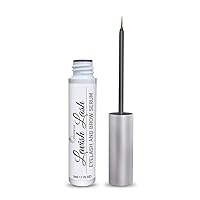 Hairgenics Lavish Lash (3ml, 3 Month Supply) – Eyelash Growth Enhancer & Brow Serum with Natural Peptides for Long, Thick Lashes and Eyebrows! Dermatologist Certified & Hypoallergenic.