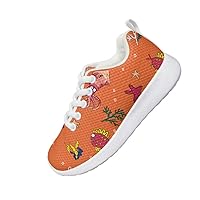 Children's Casual Shoes Creative Marine Biological Stitching Design Shoes EVA Insole Comfortable Soft Casual Sports Shoes Outdoor Activities