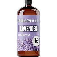 Lavender Oil 16 Ounce Bottle for Diffusers, Home Care, Candles, Aromatherapy, Lavender Oil Spray (1 Pack)