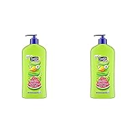 Kids 3in1 Shampoo Conditioner Body Wash for a Tear-Free Shower or Bath Wacky Melon Dermatologically Tested 18 oz (Pack of 2)